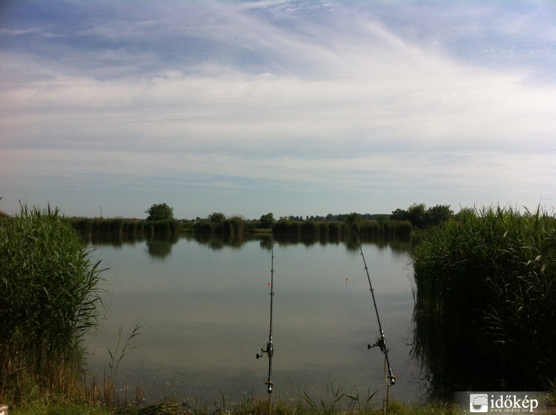 Kabai tó ma délelőtt.