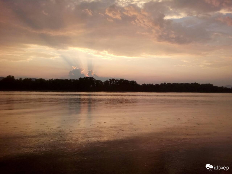 Sződliget eső után