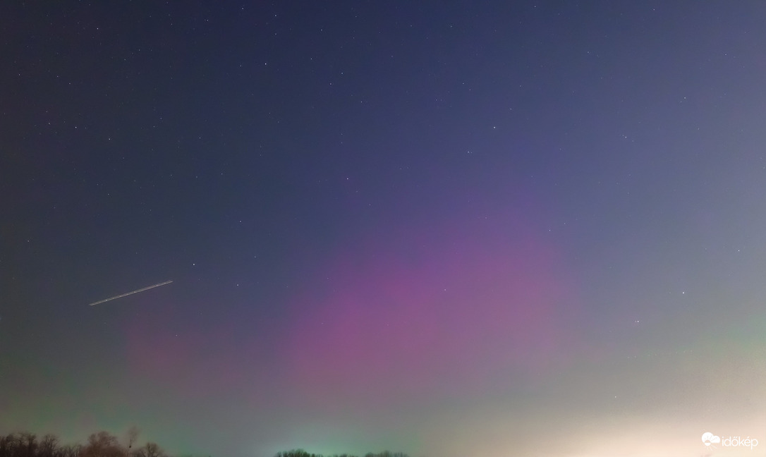 Sarki fény Győrből