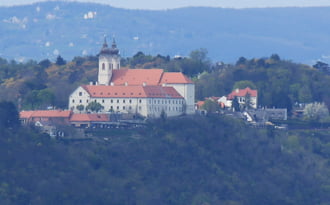 Tihanyi apátság a déli partról