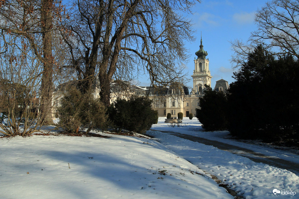 Keszthelyi Festetics kastély télen