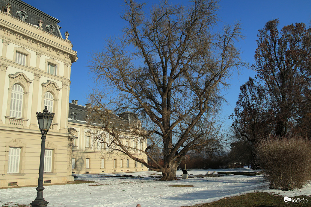 Keszthelyi Festetics kastély télen