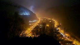 Hámor fölött Mikulásvonat