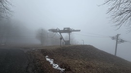 Sípályák (üzemen kívül) tetején