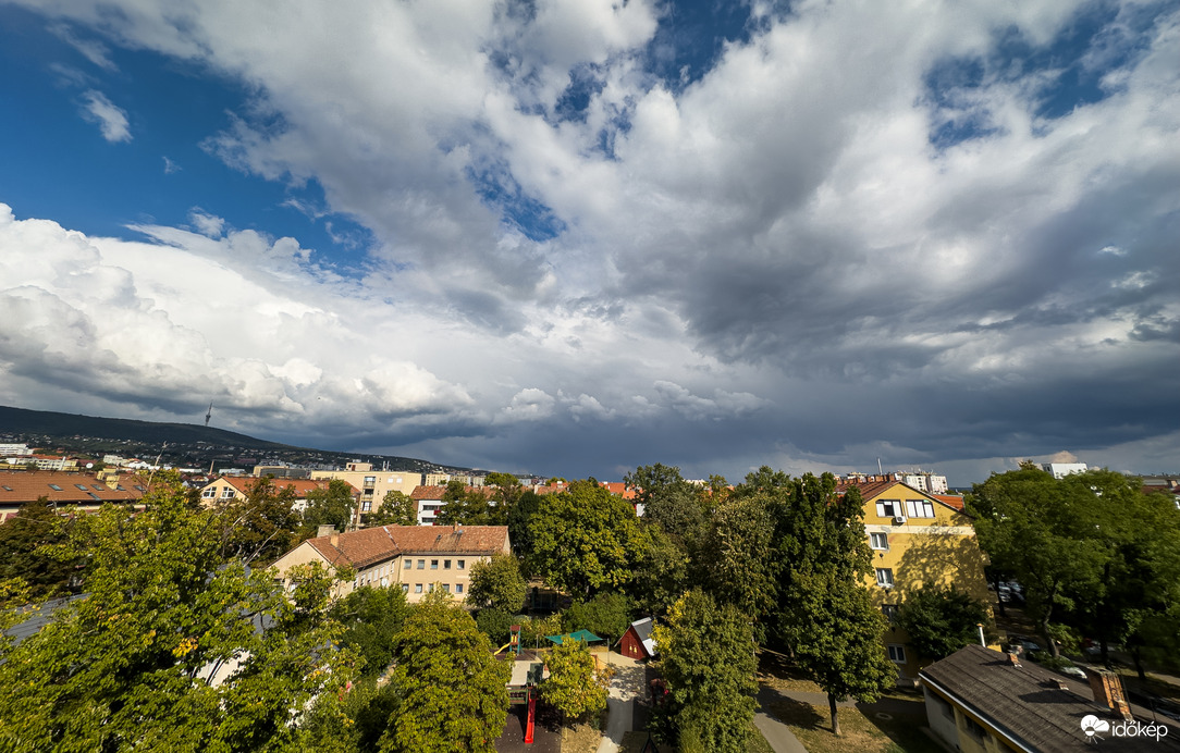 Zivatarok Pécs környékén