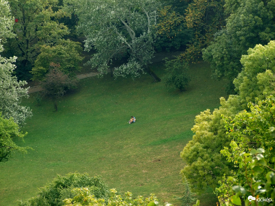 Lazítás a Gellért-hegyen 