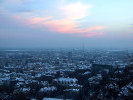 Havas, téli Budapest 