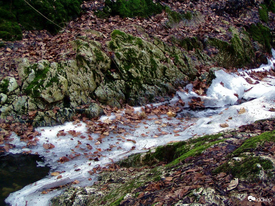 Befagyott a patak! :)