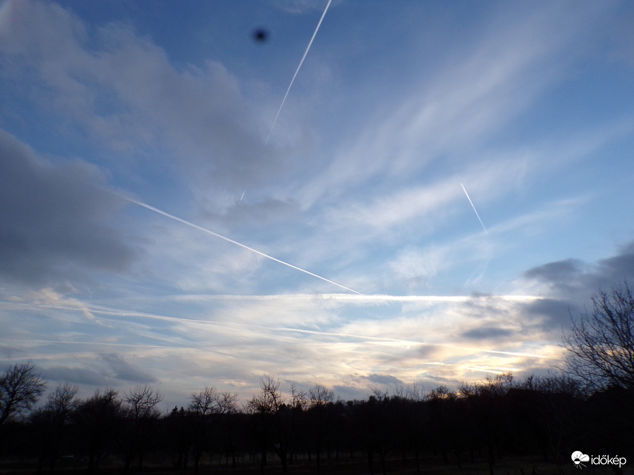 Légi forgalom nyomai