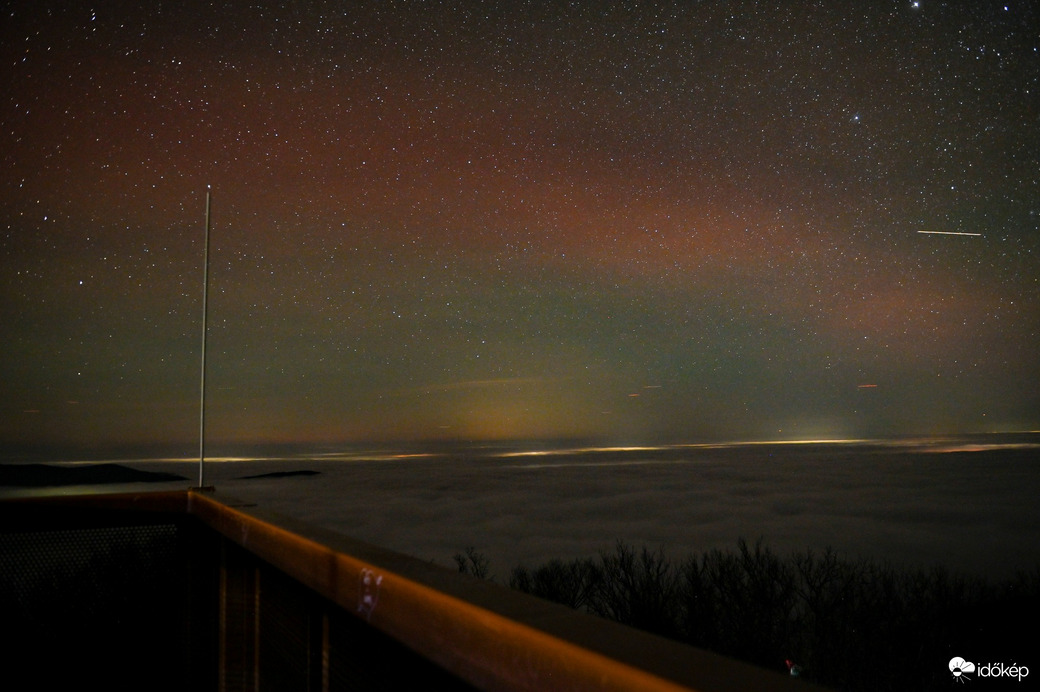 SAR-ív a Zengő kilátóból