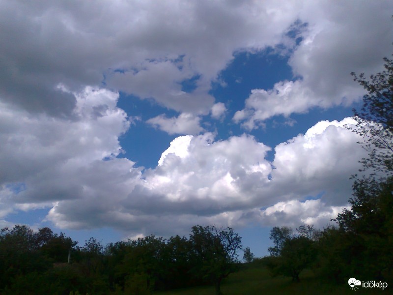 Barátihegyi felhők , 2017.5.4.