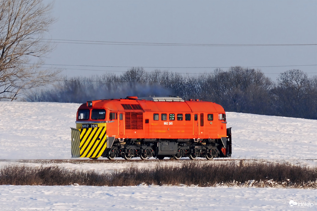 Hókotrás a vasúton