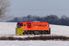 Hókotrás a vasúton