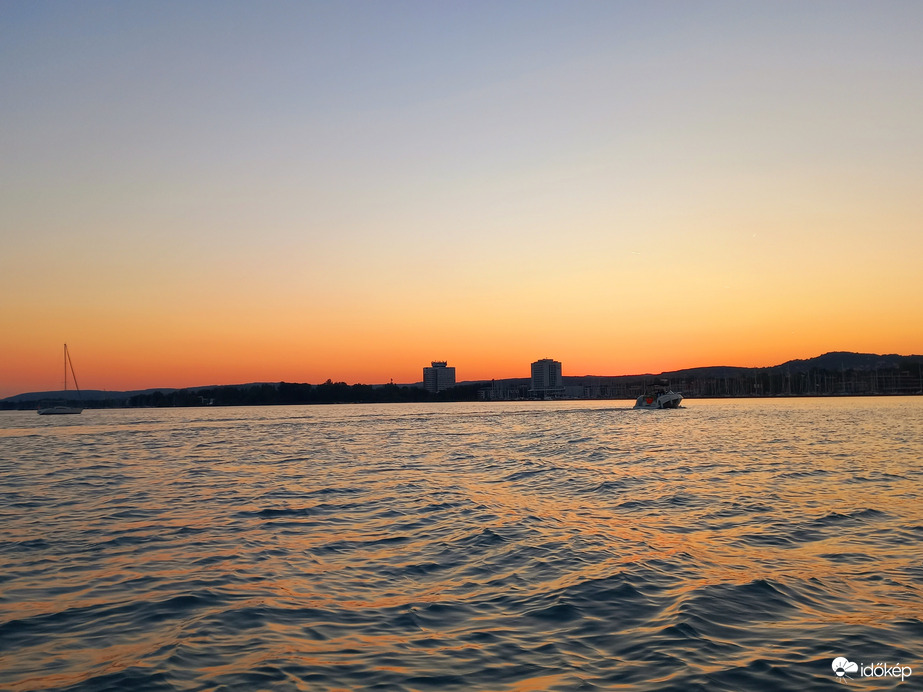 Balatonfüredi naplemente 09.10