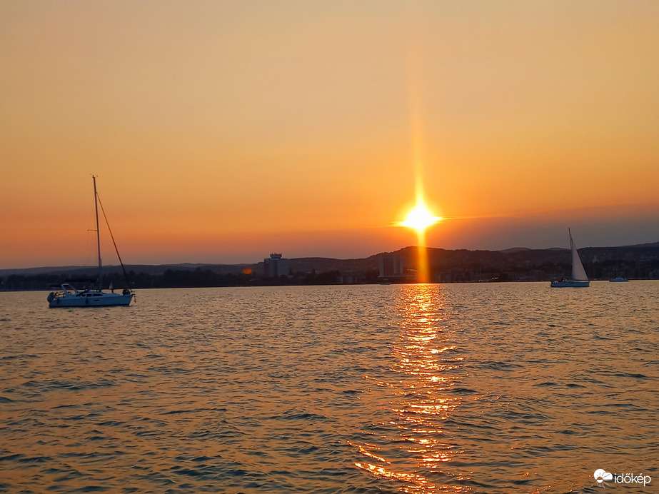 Vitorlással a Balatonon 07.16.