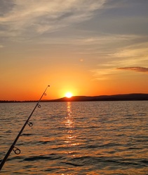 Őszi peca a Balaton közepén 