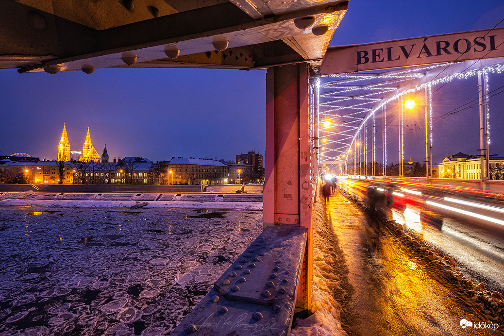 Megállt a jégzajlás a Tiszán 