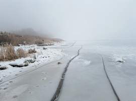 Rianás, köd, jég, hó