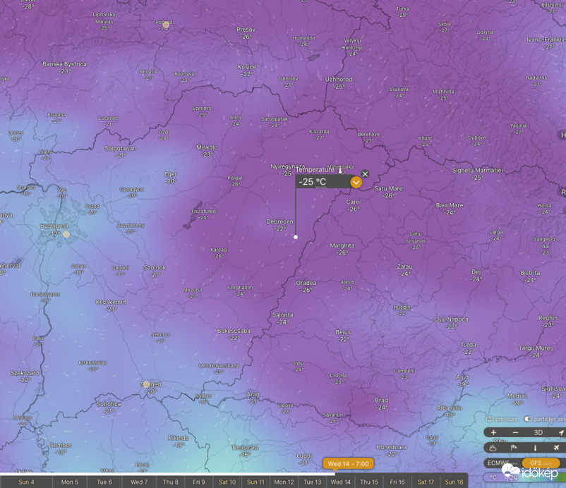 A GFS ijesztgetése 2026 január 14.-re