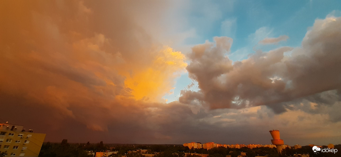 Hihetetlen színek száraz zivatar után!