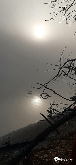 Algyő Tisza, 6°C köd