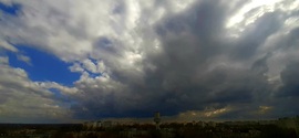 Szeged eső után, eső előtt