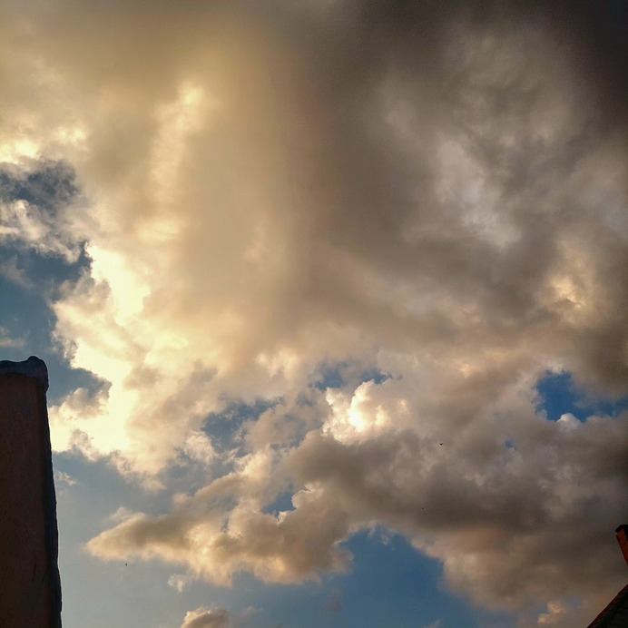 Napnyugtakor felhő szépség 