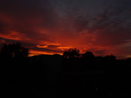 Őszi csoda naplemente...