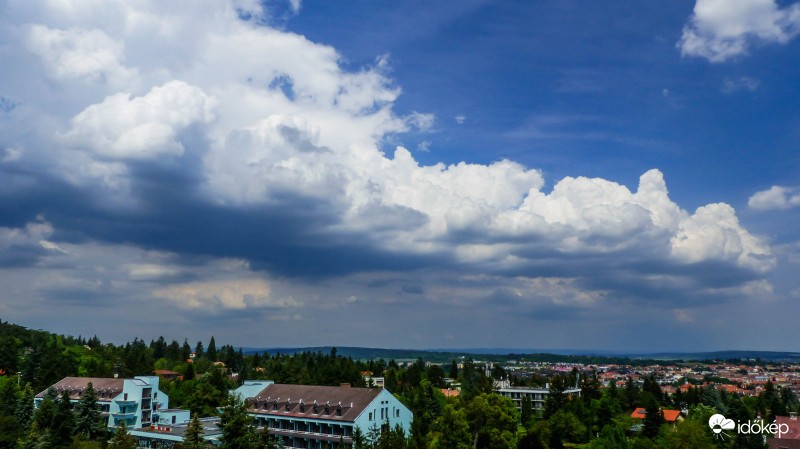 Sopronban így kezdődött a zivatar 06.04-én