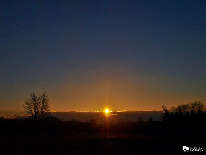 Nehezen bújt elő..