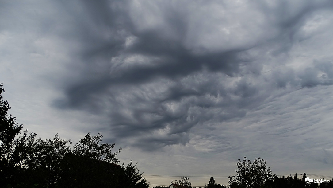 Undulatus asperatus, ma dél körül.