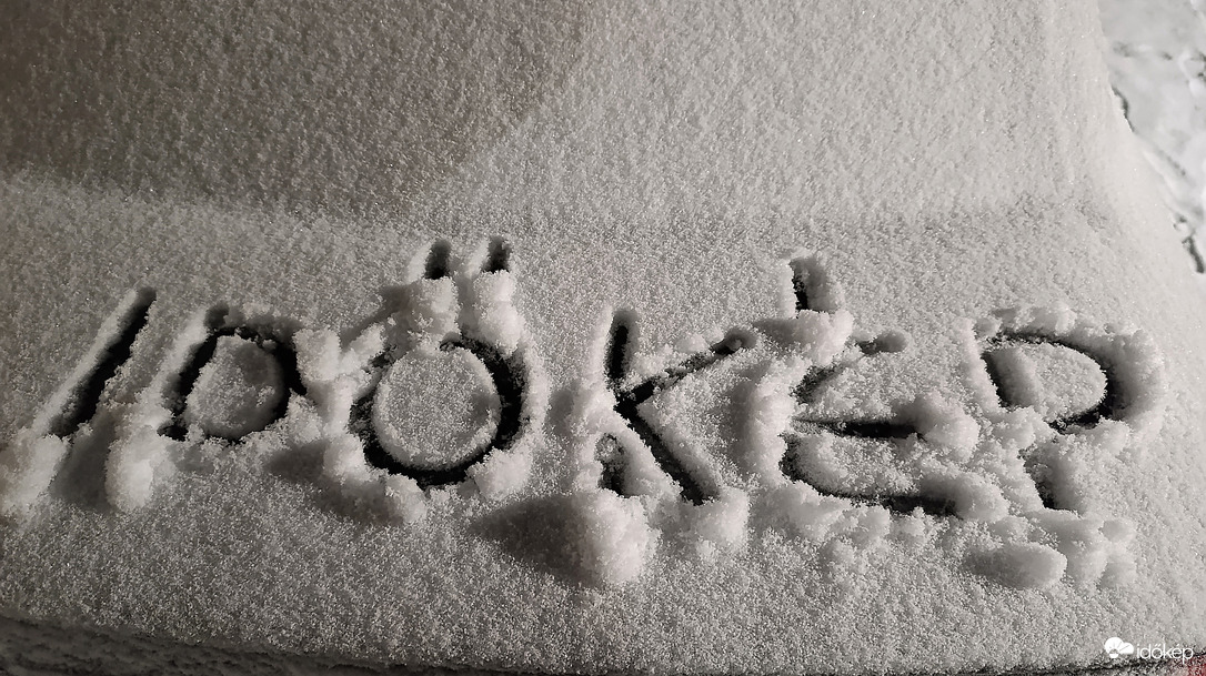 Megérkezett a havazás első hulláma 