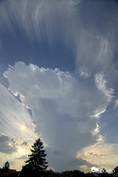 Zivatar helyett némi légköroptika! (1)