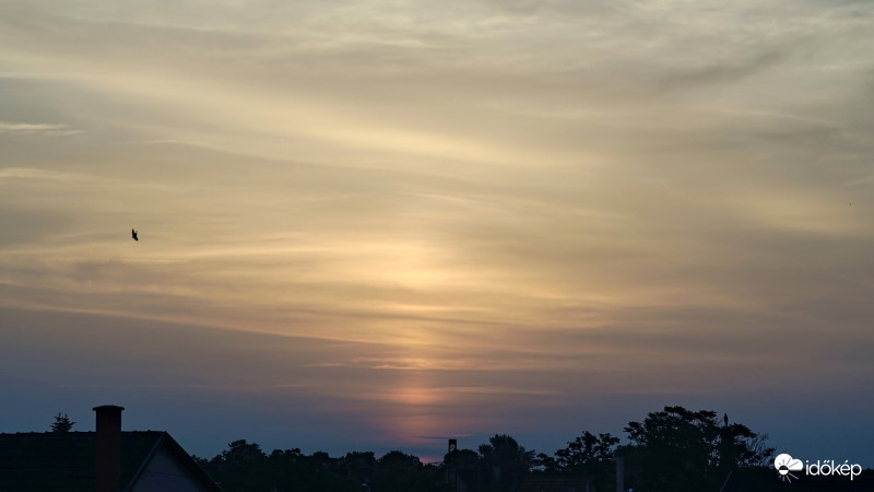 Naposzlop ma reggel Soroksáron.(2)
