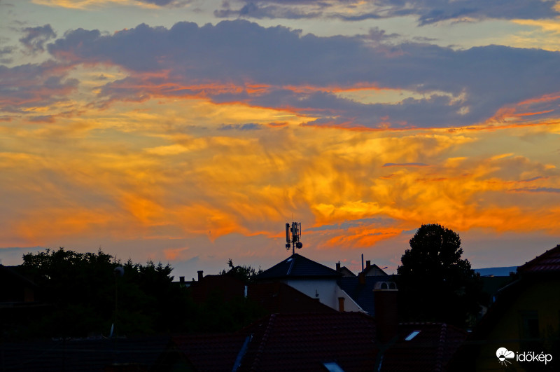 Záporfény utáni naplemente (1)