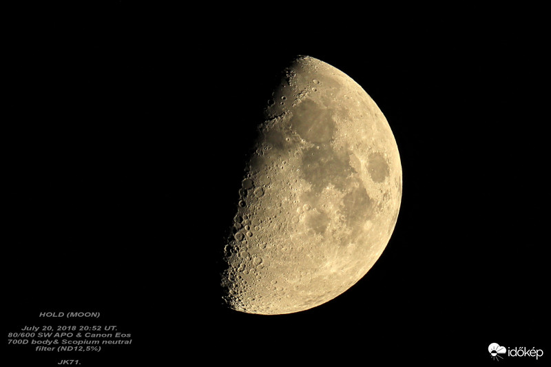 Egy héttel az évszázad fogyatkozása előtt.