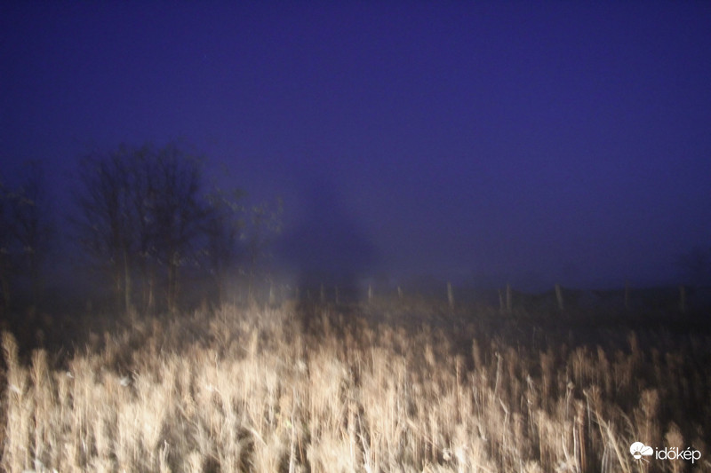 Ködárnyék a mezőn.