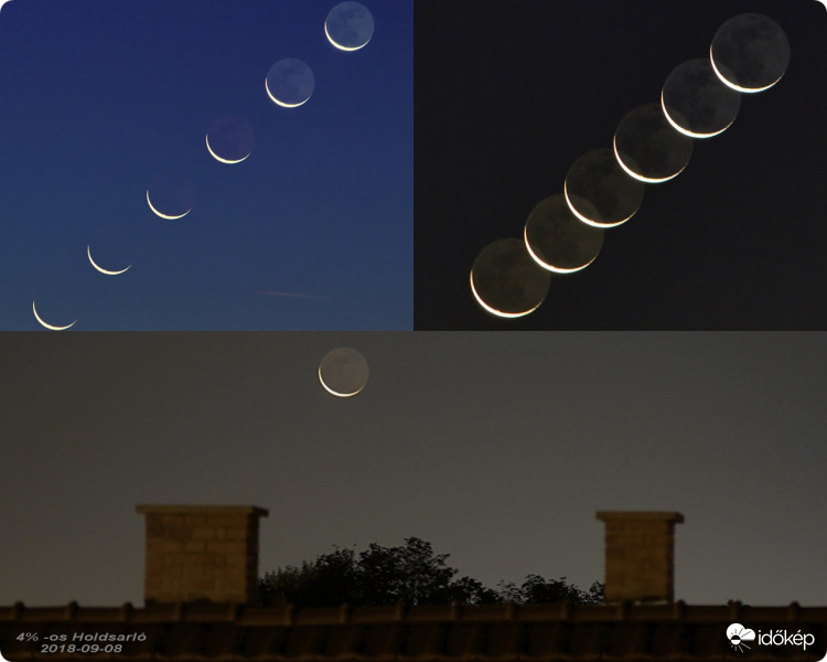 4 % -os hajnali holdsarló.