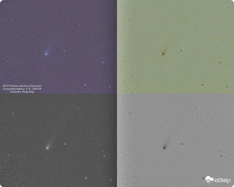  21P/Giacobini-Zinner üstökös. 