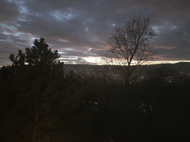 naplemente után szinte azonnal