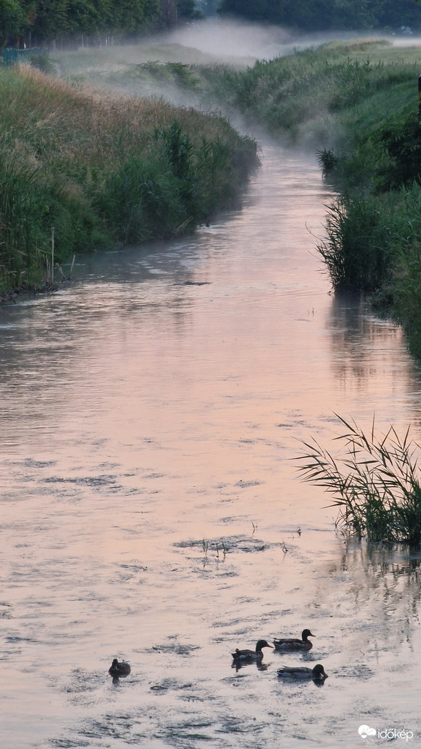 Reggeli pára az Által-éren