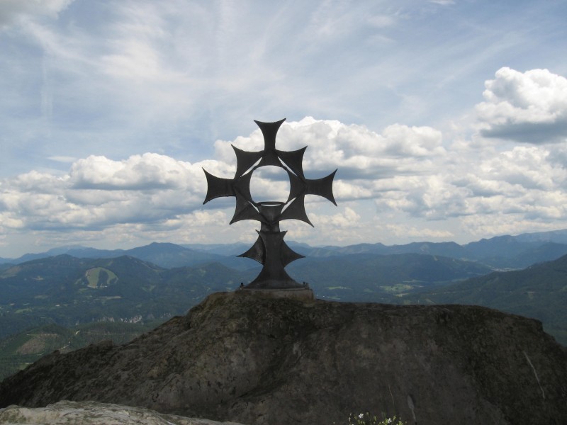 Osztrák Oetscher csúcs közelében