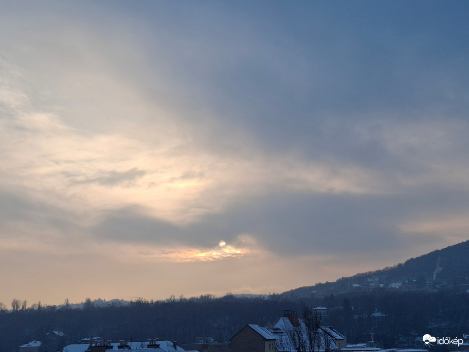 Tegnapi Napnyugta eredti felvétel. :)