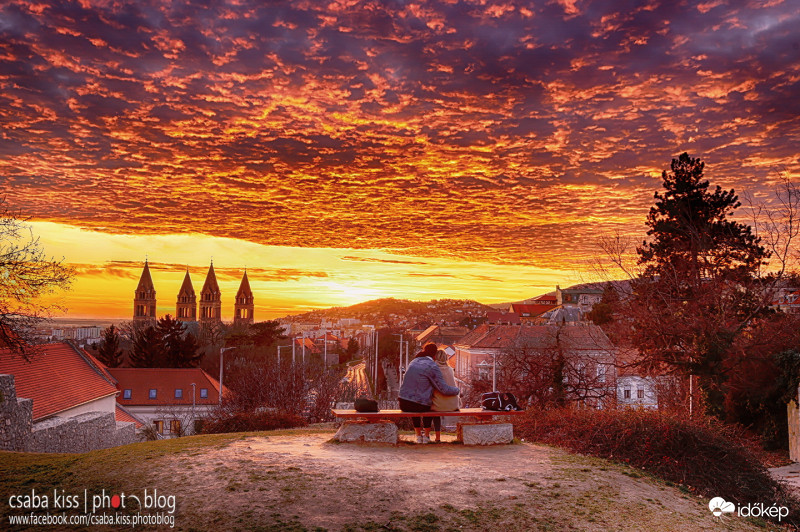 Pécs - szerelem a levegőben :)