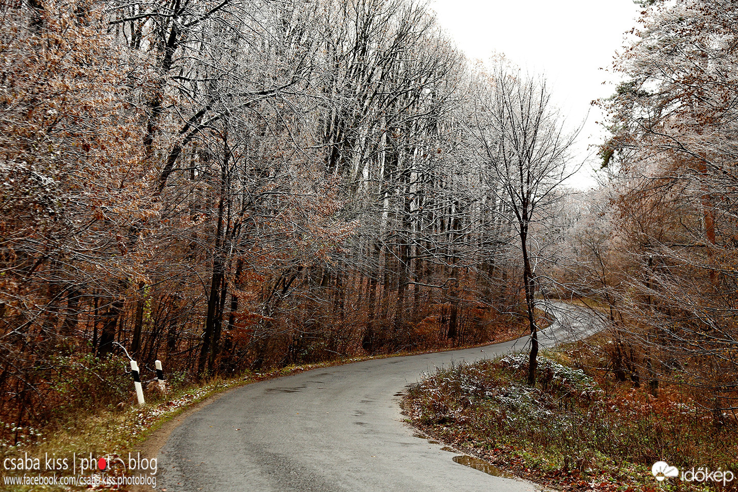 Ősz és tél találkozása