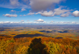 Őszi panoráma a Kékestetőről