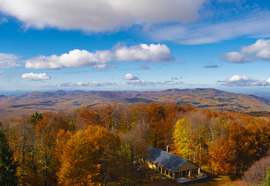Őszi panoráma a Kékestetőről