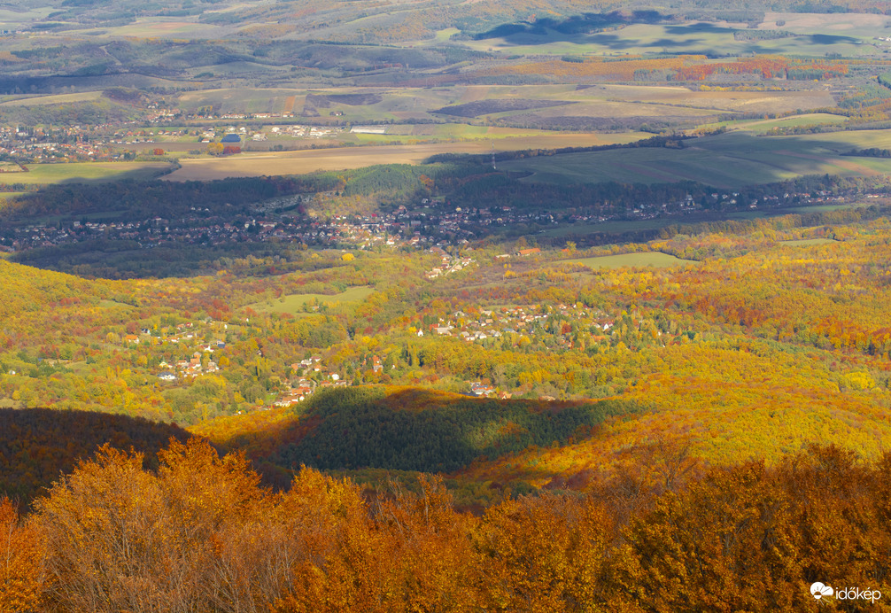 Őszi panoráma a Kékestetőről