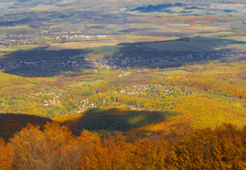 Őszi panoráma a Kékestetőről