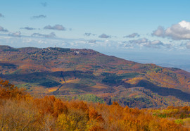 Őszi panoráma a Kékestetőről
